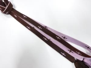 正絹　手組帯締め